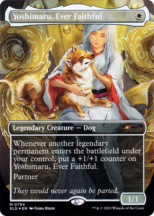 Yoshimaru, Ever Faithful (SLD-794) - mythic (Borderless) - Foil