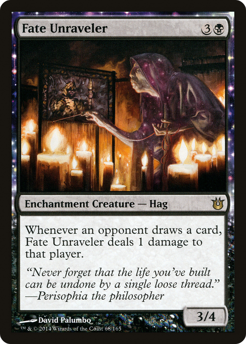 Fate Unraveler (BNG-068) - rare: (enchantment)
