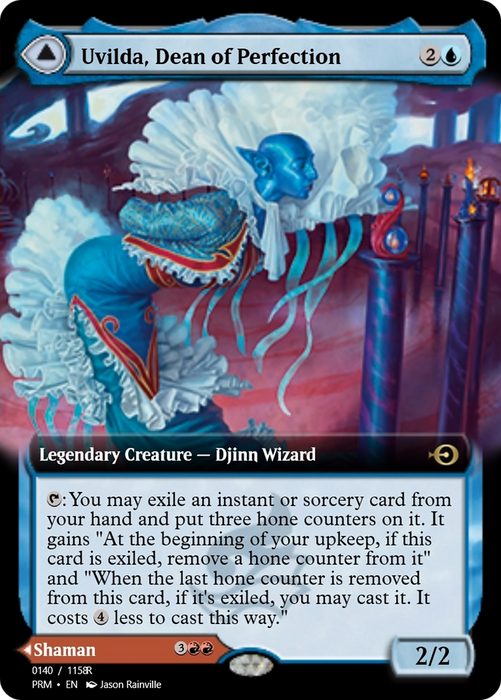 Uvilda, Dean of Perfection // Nassari, Dean of Expression (PRM-90252) - rare
