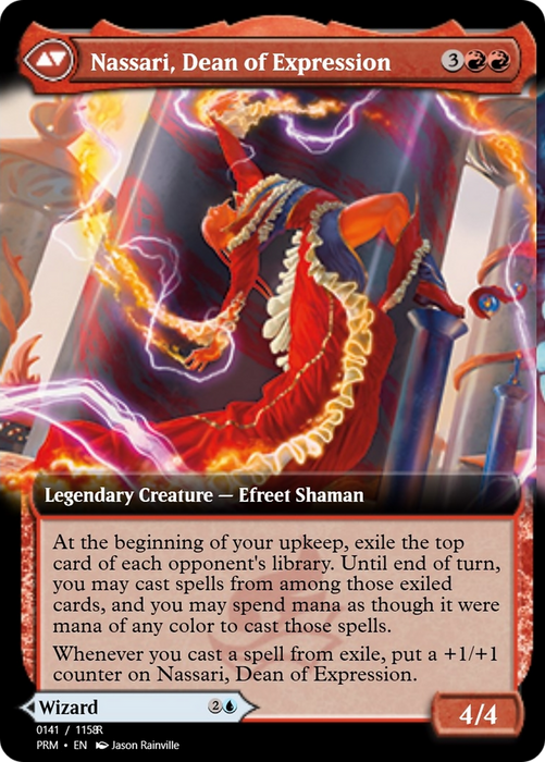 Uvilda, Dean of Perfection // Nassari, Dean of Expression (PRM-90252) - rare