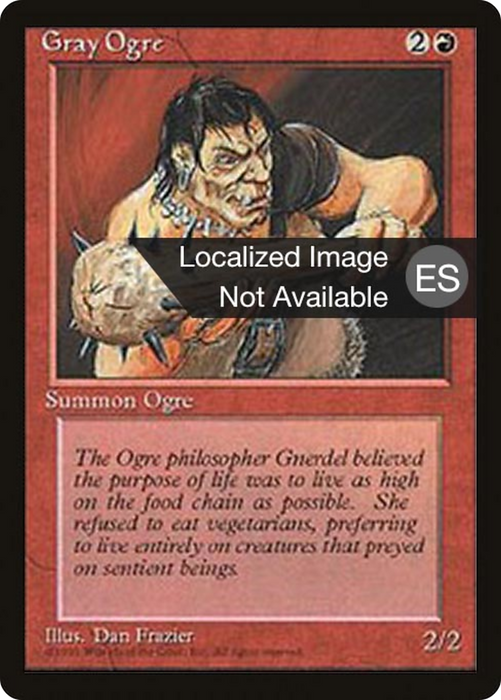Gray Ogre (4BB-200) - common