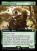 Motivated Pony (LTC-125) - rare: (Extended Art)