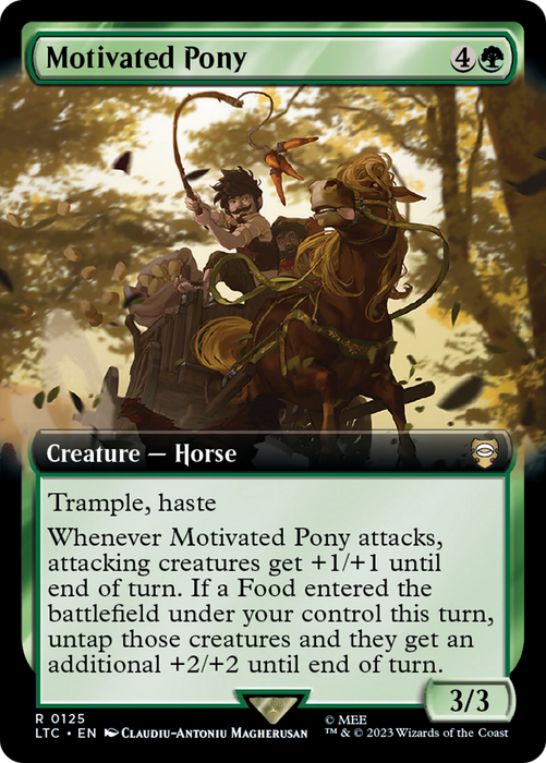 Motivated Pony (LTC-125) - rare: (Extended Art)