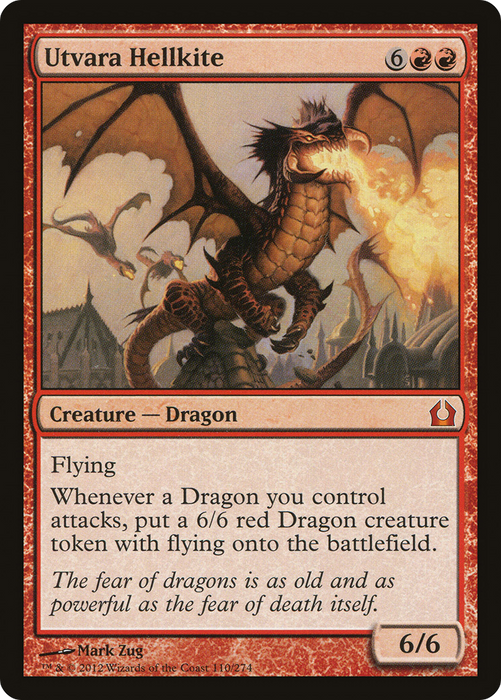 Utvara Hellkite (RTR-110) - mythic