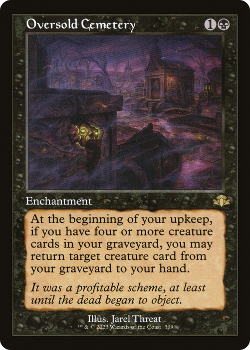 Oversold Cemetery (DMR-309) - rare