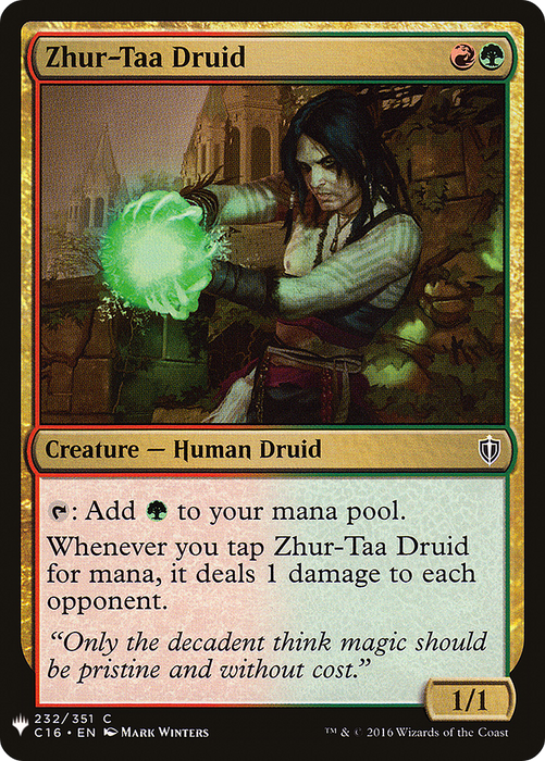 Zhur-Taa Druid (LIST-C16-232) - common