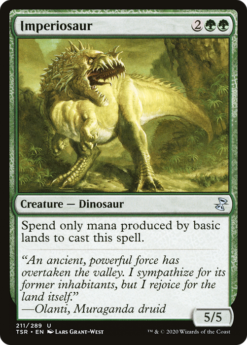 Imperiosaur (TSR-211) - uncommon - Foil