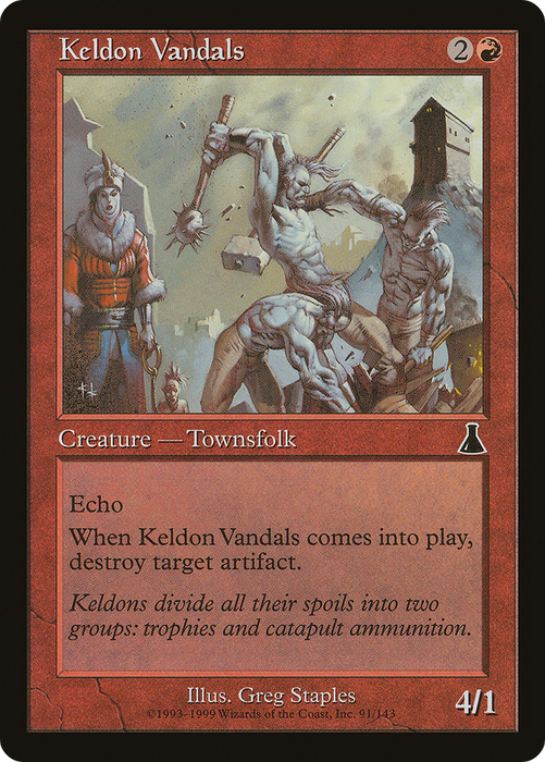 Keldon Vandals (UDS-091) - common
