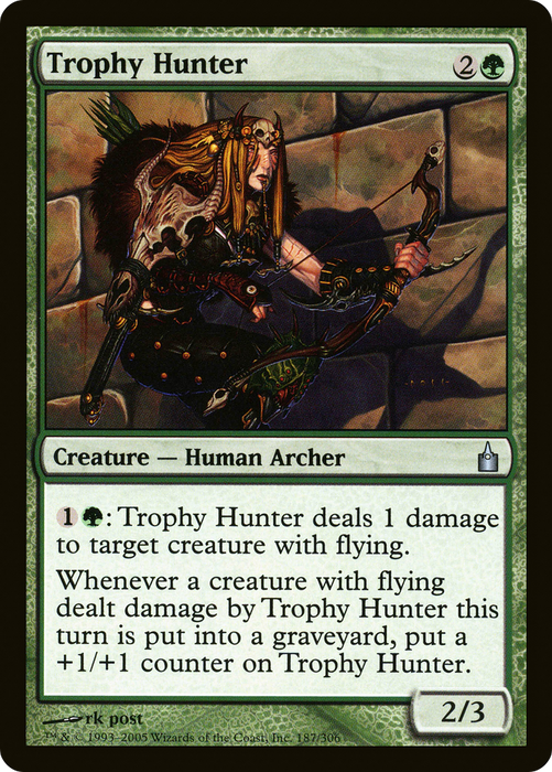 Trophy Hunter (RAV-187) - uncommon - Foil