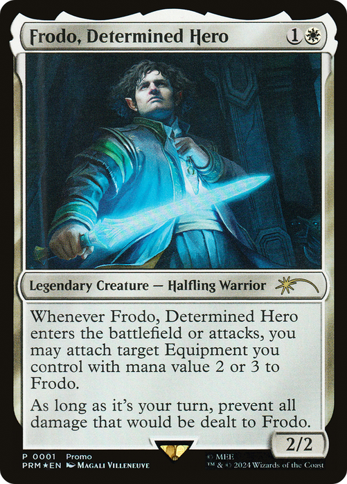 Frodo, Determined Hero (UMP-001) - rare - Foil