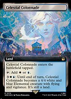 Celestial Colonnade (WHO-1074) - rare: (Extended Art) - Foil