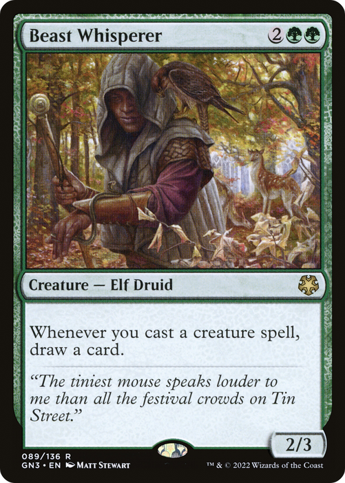 Beast Whisperer (GN3-089) - rare