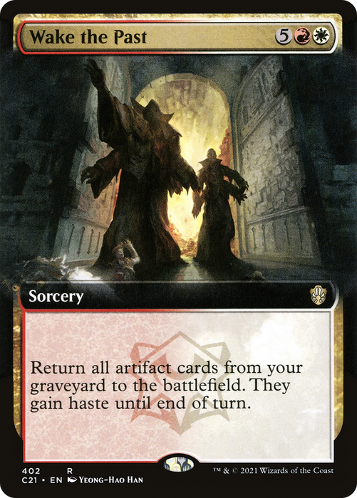 Wake the Past (C21-402) - rare: (Extended Art)