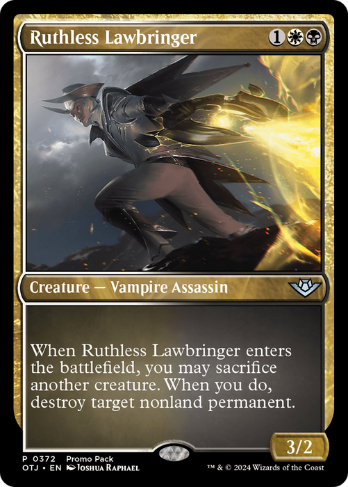 Ruthless Lawbringer (PPOTJ-372) - uncommon - Foil
