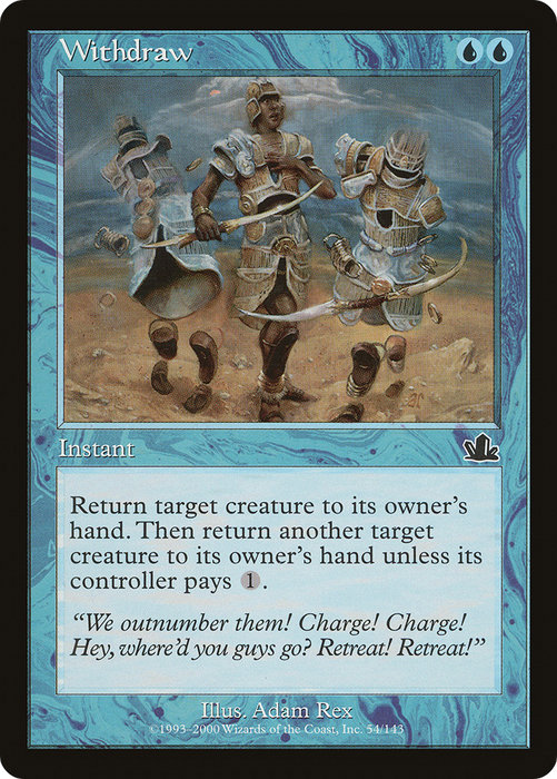 Withdraw (PCY-054) - common - Foil