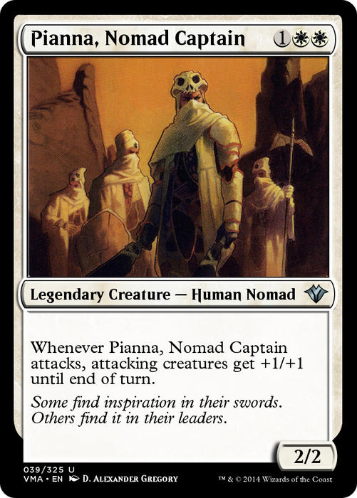 Pianna, Nomad Captain (VMA-039) - uncommon - Foil