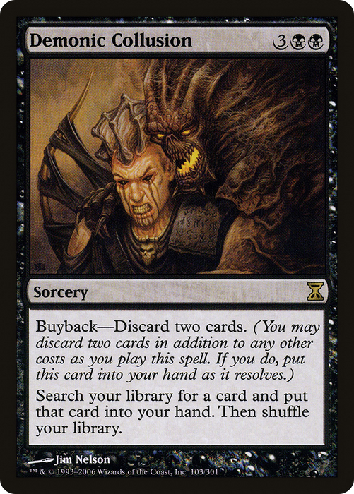 Demonic Collusion (TSP-103) - rare - Foil