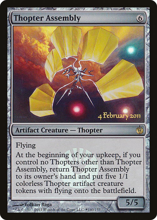 Thopter Assembly (LARP-140★) - rare - Foil