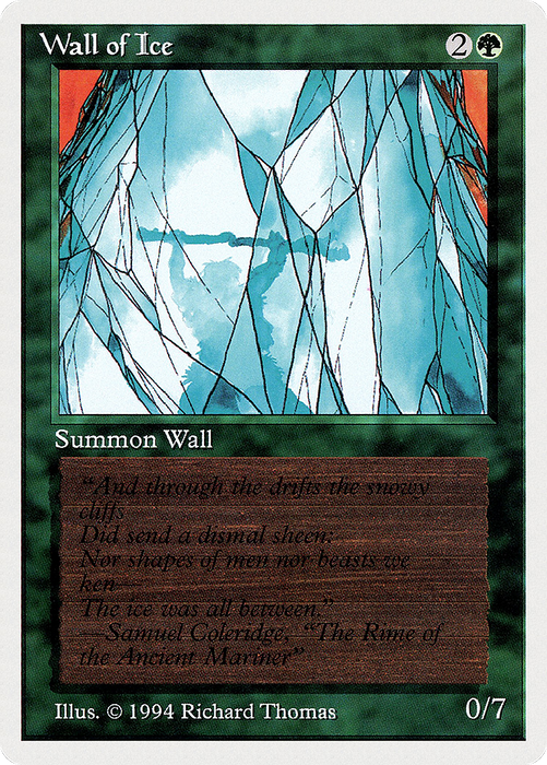 Wall of Ice (SUM-225) - uncommon