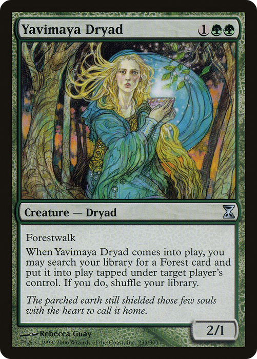 Yavimaya Dryad (TSP-235) - uncommon