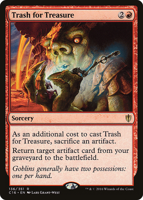 Trash for Treasure (C16-136) - rare