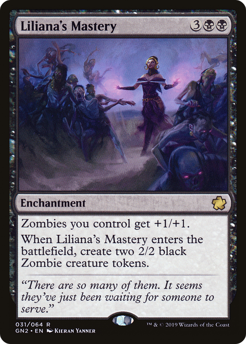 Liliana's Mastery (GN2-031) - rare
