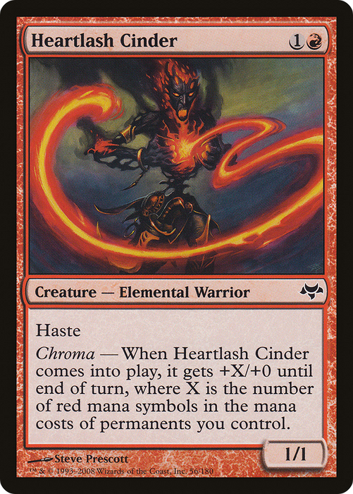 Heartlash Cinder (EVE-056) - common - Foil