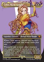 Celes, Rune Knight (FIC-209) - mythic (Borderless) - Foil