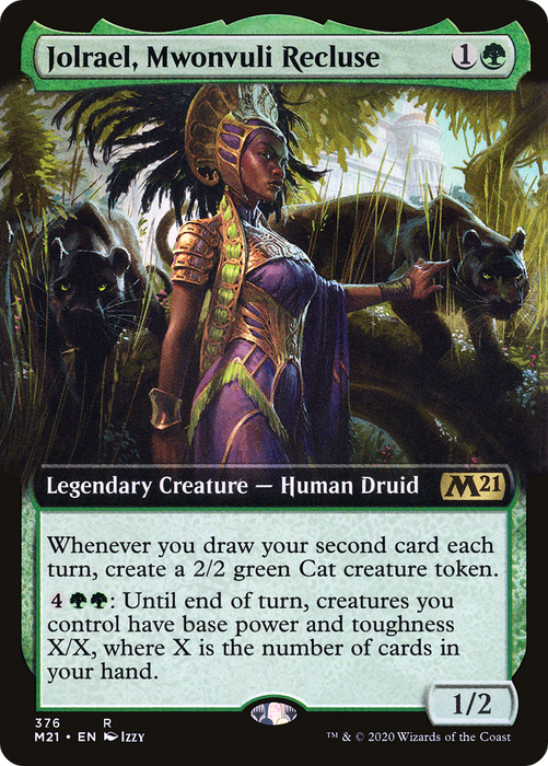Jolrael, Mwonvuli Recluse (M21-376) - rare: (Extended Art)