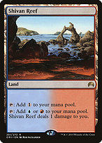 Shivan Reef (ORI-251) - rare - Foil