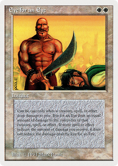 Eye for an Eye (SUM-018) - rare