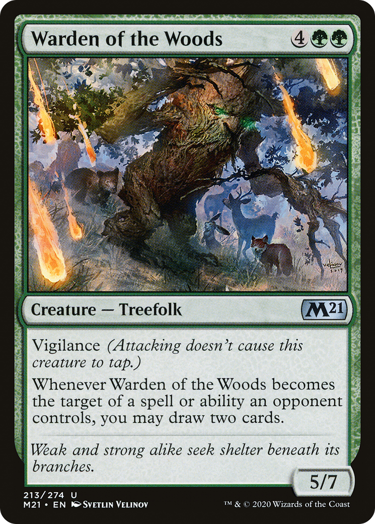 Warden of the Woods (M21-213) - uncommon - Foil