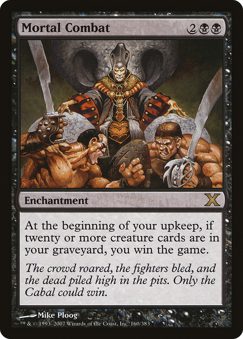 Mortal Combat (10E-160) - rare - Foil