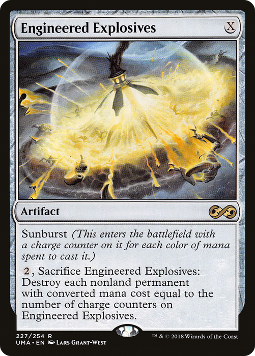 Engineered Explosives (UMA-227) - rare - Foil