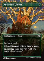 Abundant Growth (INR-315) - common: (enchantment) (Borderless) - Foil