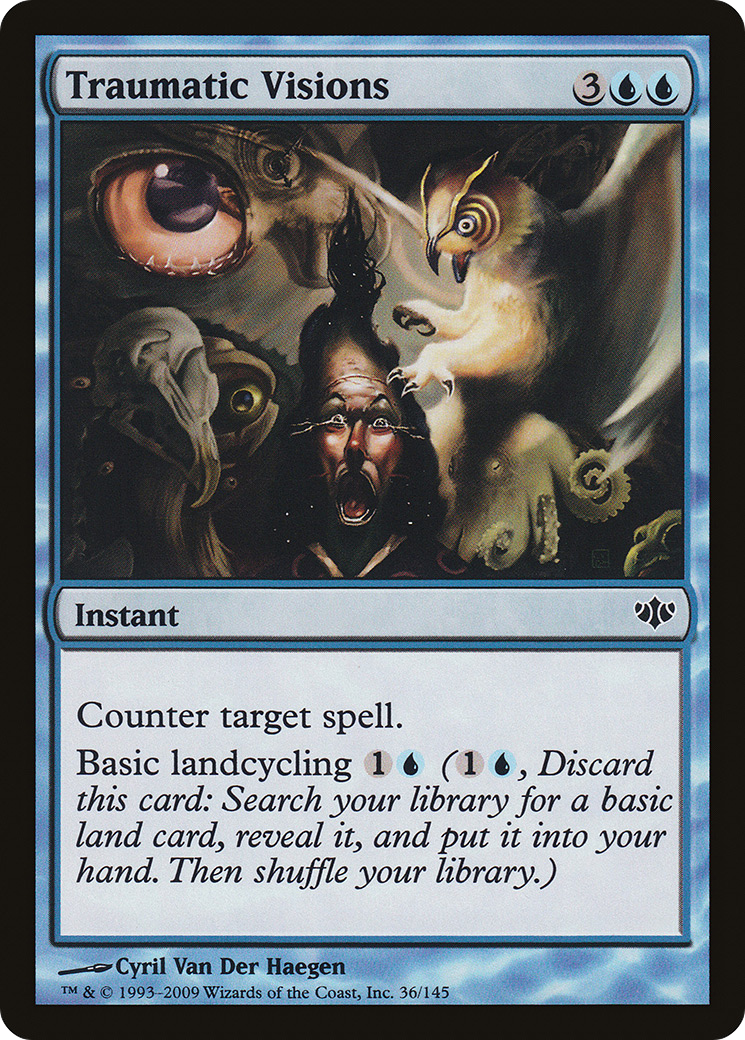 Traumatic Visions (CON-036) - common - Foil