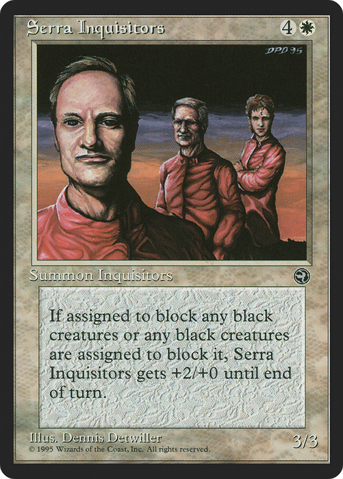 Serra Inquisitors (HML-016) - uncommon