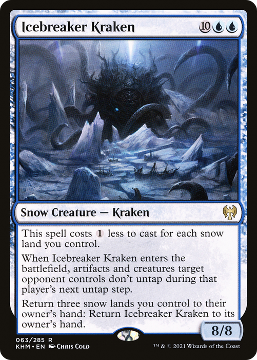 Icebreaker Kraken (KHM-063) - rare: (snow)