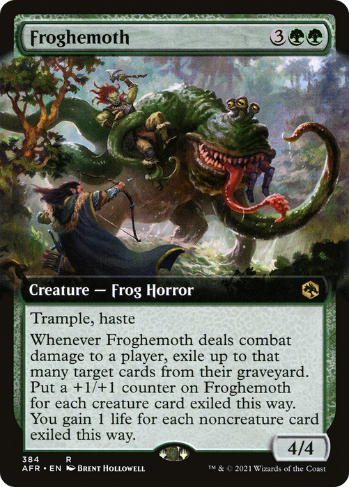 Froghemoth (AFR-384) - rare: (Extended Art)