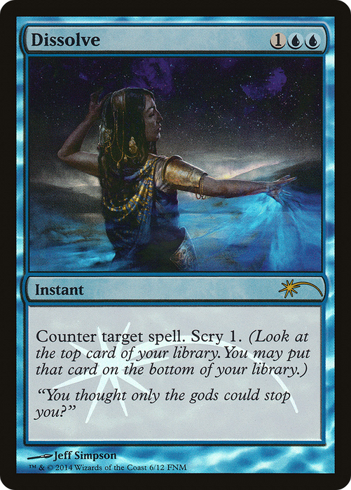 Dissolve (FNM-006) - rare - Foil