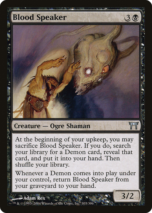 Blood Speaker (CHK-103) - uncommon