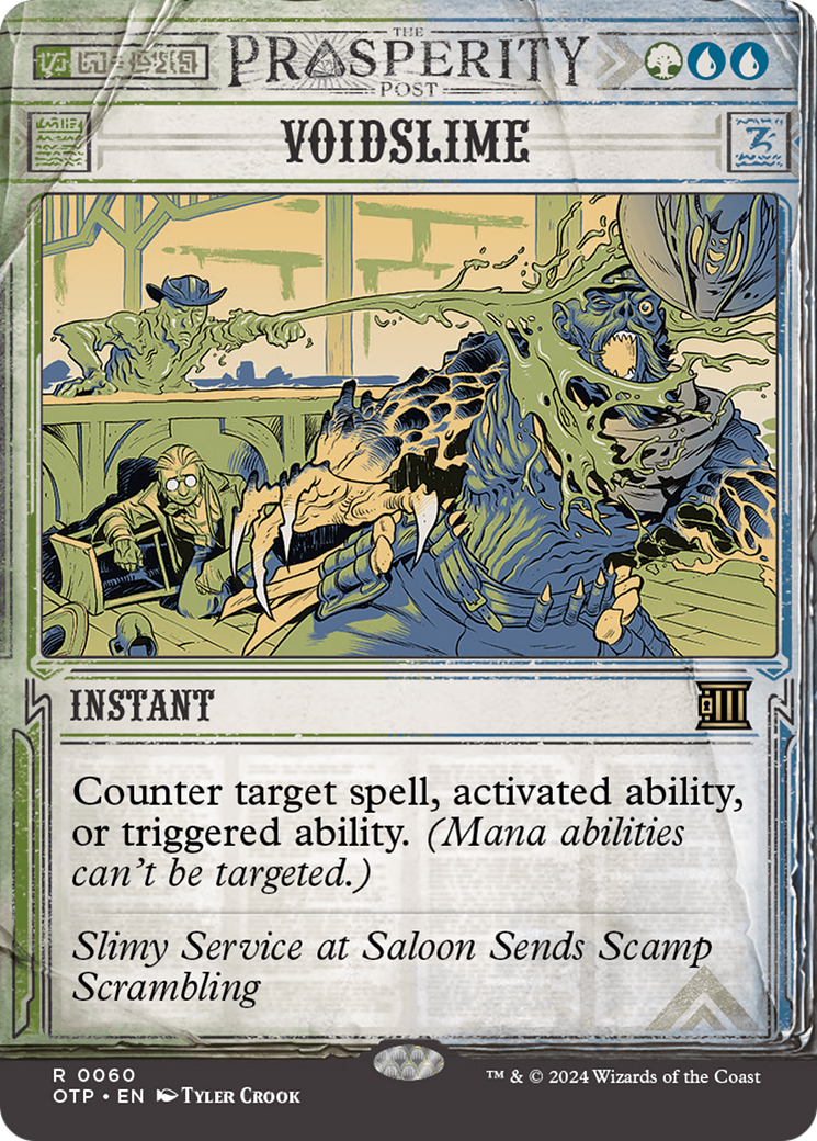 Voidslime (OTP-060) - rare: (Showcase) (Borderless)