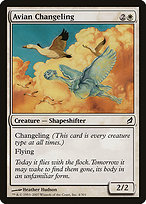 Avian Changeling (LRW-004) - common - Foil