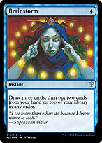 Brainstorm (PZ1-019) - uncommon - Foil
