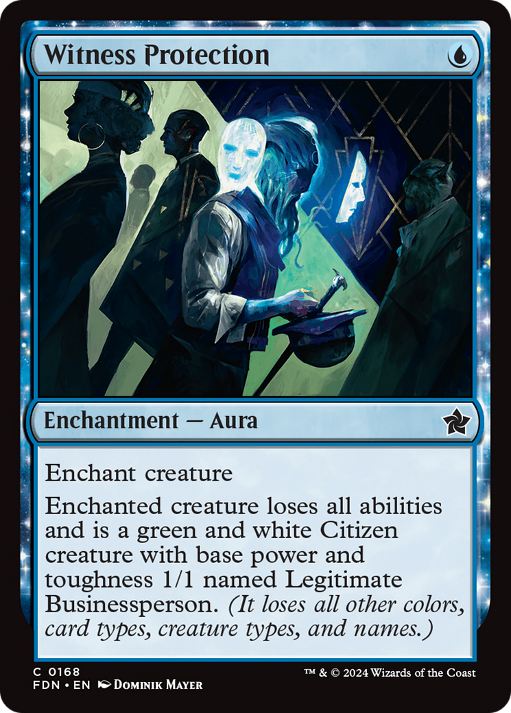 Witness Protection (FDN-168) - common - Foil