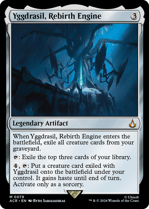 Yggdrasil, Rebirth Engine (ACR-078) - mythic