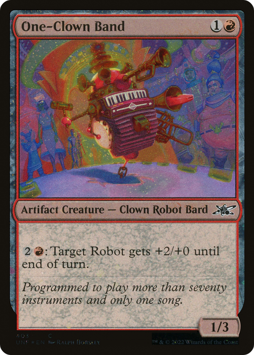One-Clown Band (UNF-403) - common - Foil