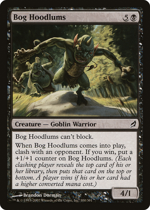 Bog Hoodlums (LRW-100) - common - Foil