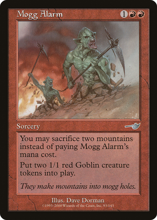 Mogg Alarm (NMS-093) - uncommon - Foil