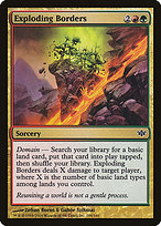 Exploding Borders (CON-106) - common - Foil